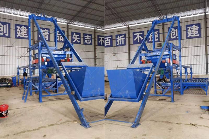 預制構(gòu)件布料機在預制構(gòu)件加工廠